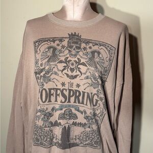 Offspring Tan Graphic Sweatshirt